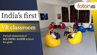 First Virtual Reality Classroom for the school education in india