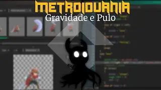 MetroidVania 02 - Gravidade, pulo e direção | Game Maker Studio 2