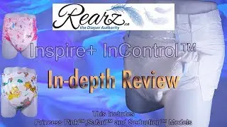 Rearz® Inspire+ InControl™ Nighttime Adult Diaper  In-Depth Review #adultdiaper #incontinence
