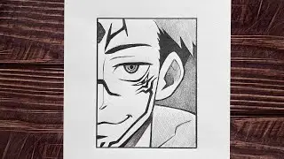 Drawing Sukuna - [Jujutsu Kaisen]