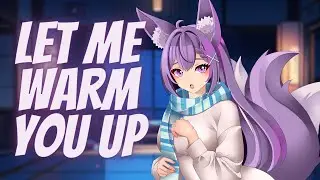 Clingy kitsune warms you up with her fluffy tail magic (F4A)[ASMR] [Binaural] [Sleep aid]