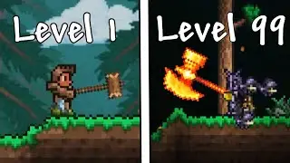 Terraria, But I Can Only Use HAMMERS...