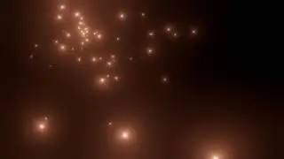 Neon Red Golden Particle Bokeh Background 4k Satisfying Video Lights Abstract Spark Loop