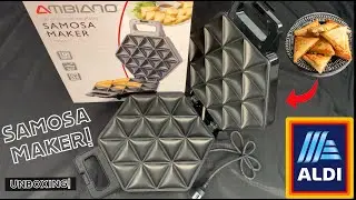 Samosa maker umboxing! (Aldi)
