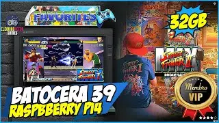 Raspberry Pi4 32GB Batocera 39 Especial Collections