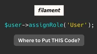 Filament Register: Add Role to User After Submit