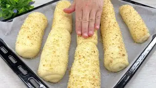 Only 4 ingredient's❗Ideal bread❗Just an ingenious recipe from my grandmother