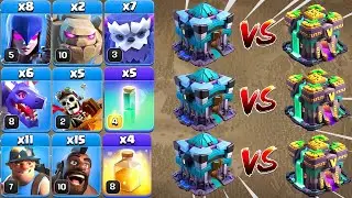 Best! TOP 3 TH13 vs TH14 Attack Strategy Clash of Clans