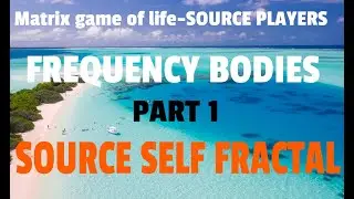 MATRIX GAME OF LIFE FREQUENCY BODIES FOR SOURCE PLAYERS PART 1 SOURCE SELF FRACTAL