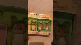 sylvanian families  набор игрушка сильваниан хомячки