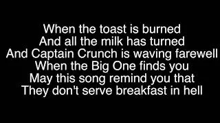 Lyrics ~ Breakfast ~ The Newsboys