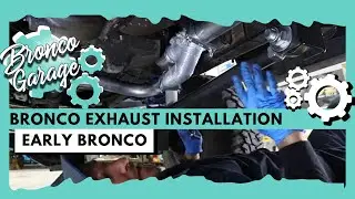 Bronco Exhaust Installation - James Duff