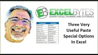 Three Very Useful Paste Special Options In Excel