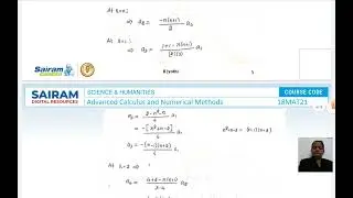 Lecture video_18MAT21_Module 4_Infinite series 4.5_Legendre Differential equation_B Jyothi