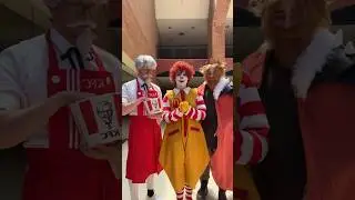 Mayonesa o Ketchup? #ronaldmcdonald #kfc #burgerking