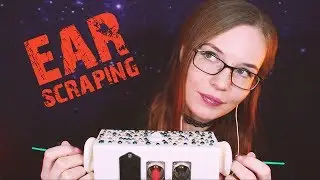 Intense ASMR Ear Cleaning - Metal and Wood Ear Picks, Fluffies, Tongue Clicking - No Talking