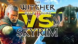 The Witcher 3 VS The Elder Scrolls V: Skyrim (VERSUS GAME)