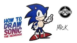 How To Draw Sonic The Hedgehog