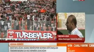 Adana Derbisi - Adana'nın nabzı NTV Spor'da - NTVSpor Part 1