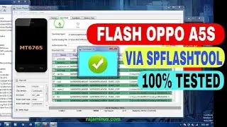 Cara Flash Oppo A5s Via Spflashtool