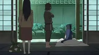 When Sasuke ate all the Itachi's food and slept