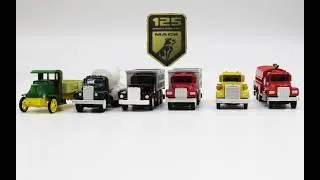 Mack Trucks 125th Anniversary 1:87 Historic Toy Truck Collection - SIKS Scale Models