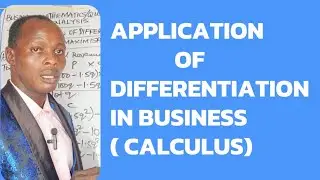 Application of Differentiation in Economics (Quantitative Analysis/ Business Mathematics) ATS, ICAG