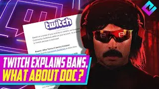 Twitch Says All Banned Streamers Receive a Reason Why (Dr Disrespect?)