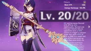 Level 20 Weapon Raiden  - 5.1 Abyss