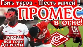 ПРОМЕС в ударе!!! Шесть мячей в пяти турах. Лучший бомбардир чемпионата. Все голы Антохи перед дерби
