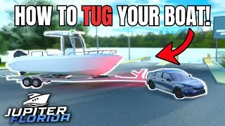 How to Tug your Boat in JUPITER FLORIDA! (Easy tutorial)