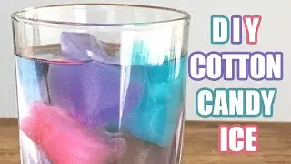 DIY Cotton Candy Ice