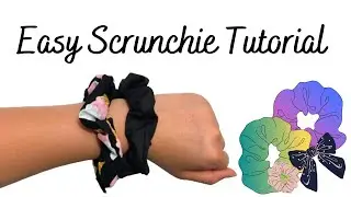 Ward off Summer Boredom: Easy Scrunchie Tutorial!