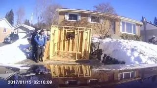 ICE HUT BUILD DAY 4 (TIME LAPSE)
