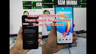 Tecno BG6 MDM Unlock