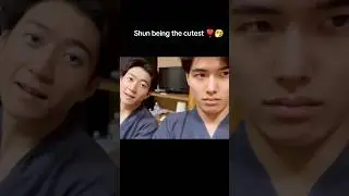 I can't resist the cuteness of SULKING SHUN💕🤧 #shunnakanishi #daishun #boyfriend #couple