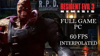 Resident Evil 3: Nemesis PC - [60FPS INTERPOLATED] - Full Game