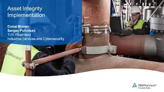WEBINAR- Asset Integrity Management Implementation