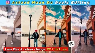 Astaad Man De Trending Reels Editing 🔥| JUST ONE CLICK 😱