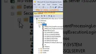El Explorador de Objetos de #SqlServer