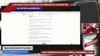 Ça diffuse! L'actualité du podcast en 10 minutes!