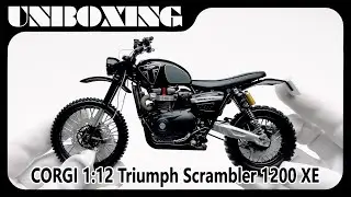 Triumph Scrambler 1200 XE / 007 / No Time to Die /AMR unboxing