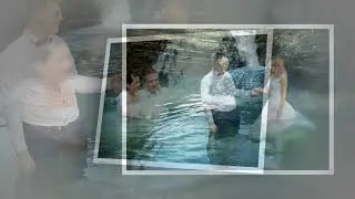 Plener ślubny w wodzie