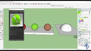 SketchUp Material Settings in VRay