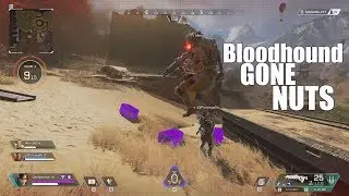 Apex legends best Bloodhound triple melee kill