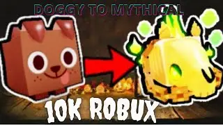 I spent 10K Robux and this happened (Doggy To Mythical) FINALE
