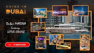 DINER CRUISE ON A LUXURY YACHT IN DUBAI !!!