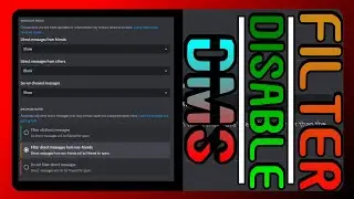 How To Filter And Disable Discord DMs In 2024 | Discord Swift Tutorials PART 6