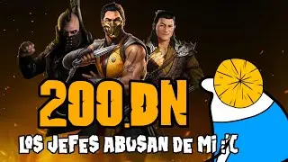 ME PASO LA 200 FATAL DRAGÓN NEGRO PERO SIN EQUIPAMIENTOS! | Retos de subs | Mortal Kombat mobile.
