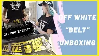 OFF WHITE INDUSTRIAL BELT [UNBOXING]